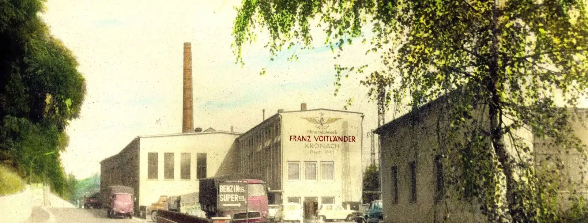 Historisches Archiv: Mineralölwerk Franz Voitländer, Kronach