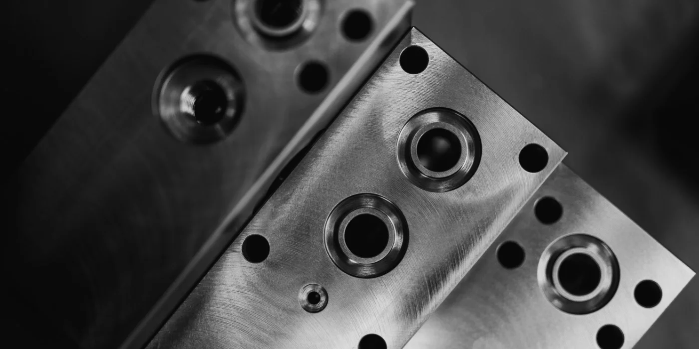 Präzisions-Zerspanungsteil aus Metall