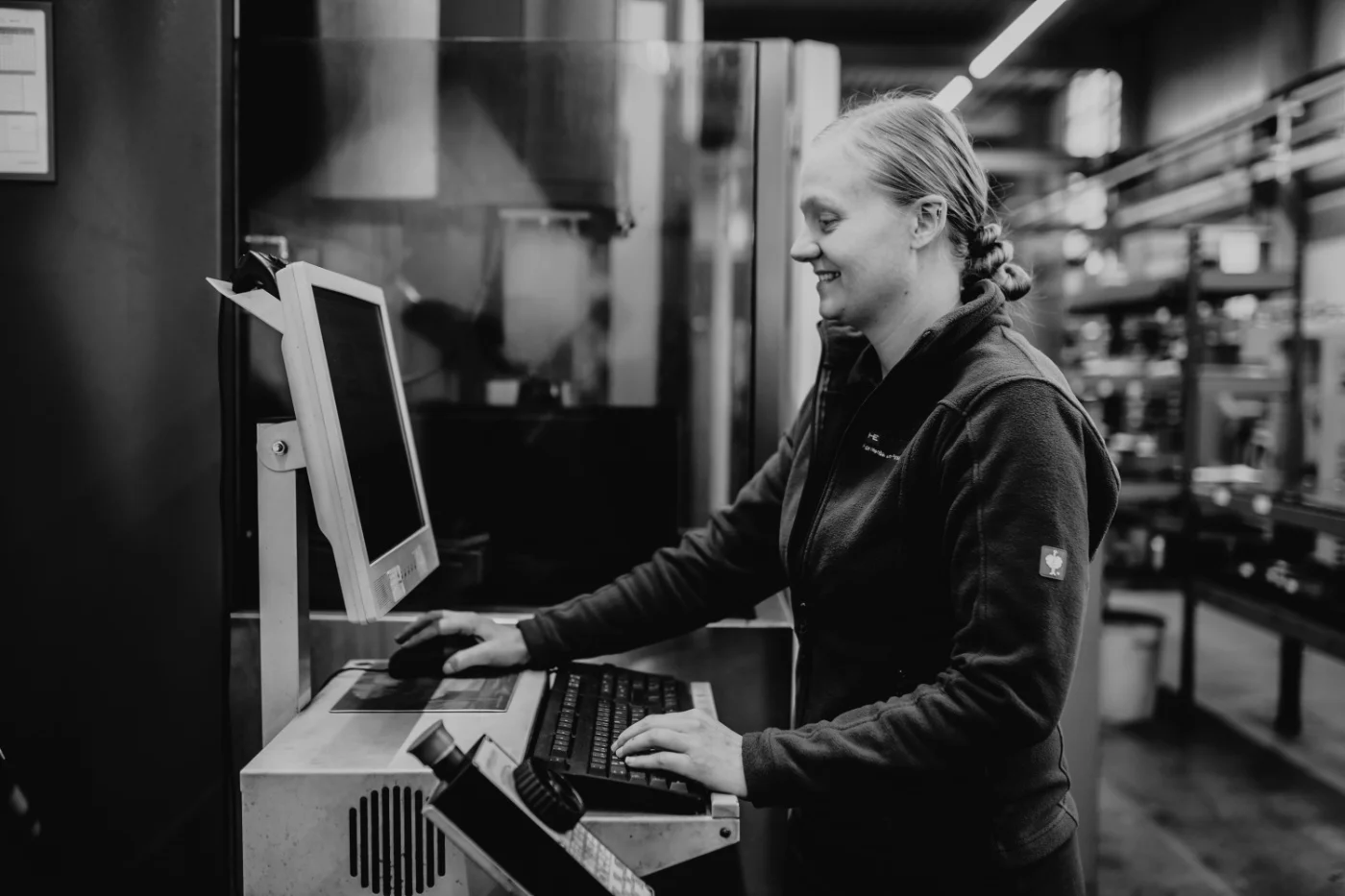 Arbeitsplatz in der Verwaltung