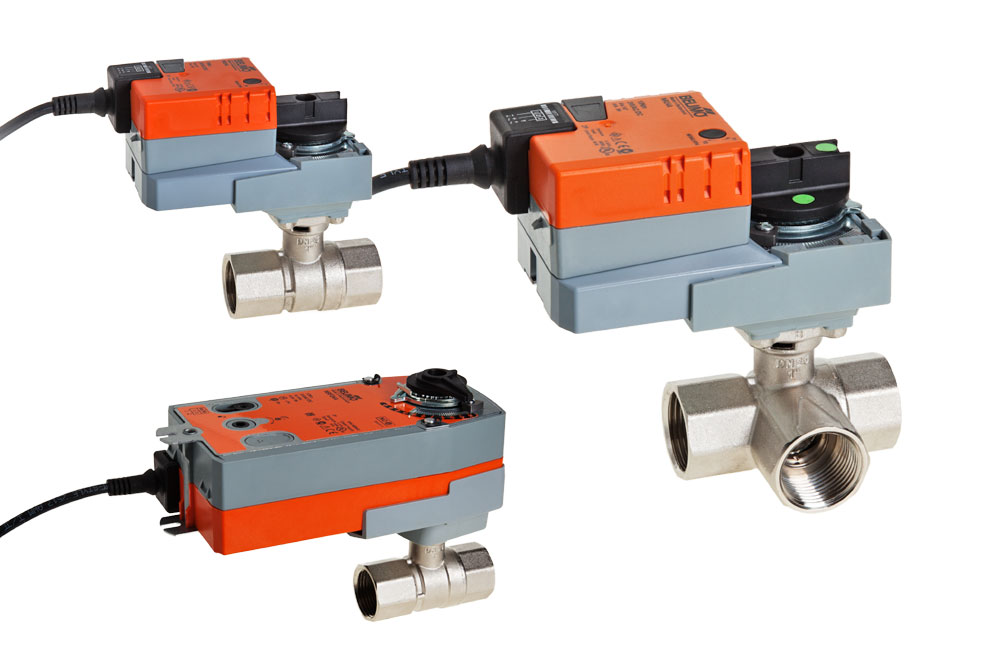 Control ball valves