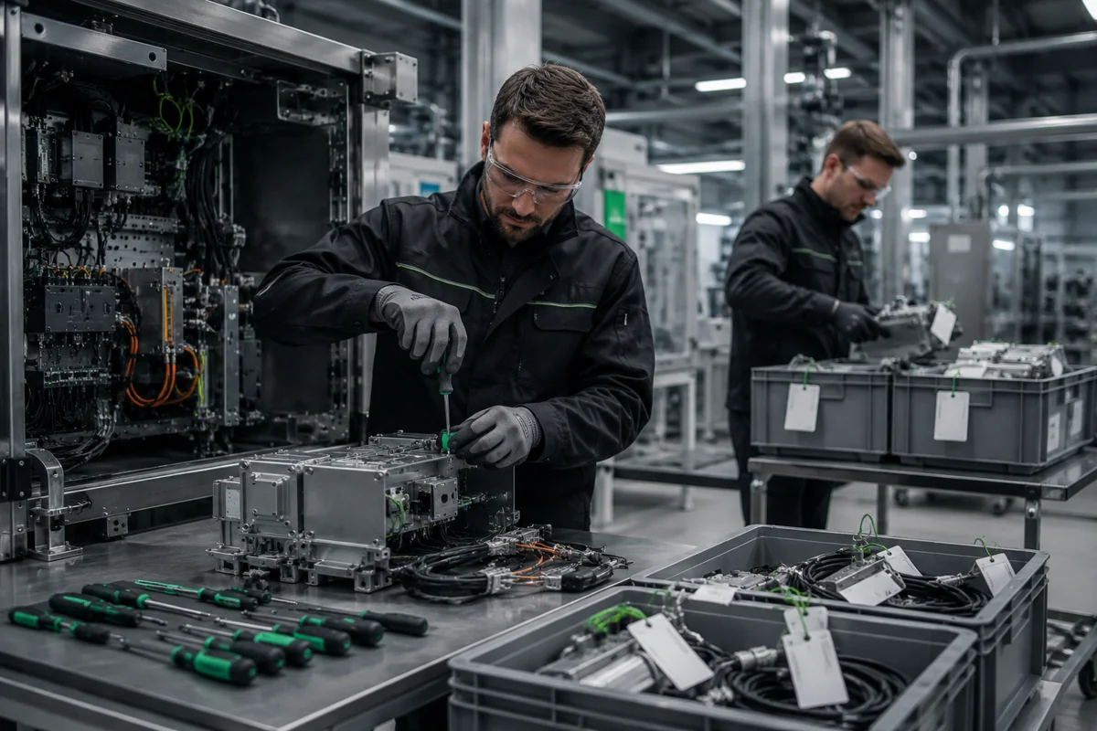 Phase 2 – Professional disassembly