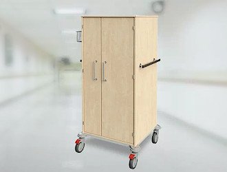 Mobiler Patientenschrank