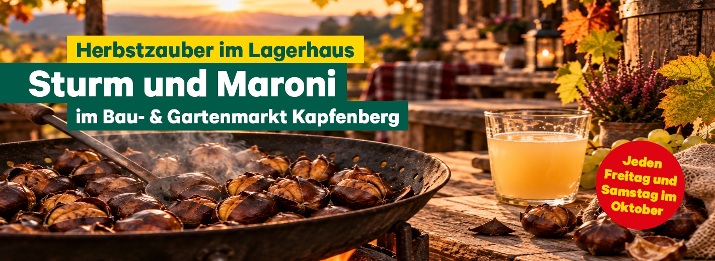 Sturm und Maroni in Kapfenberg