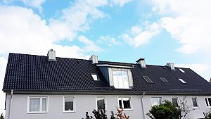 Dachdeckung mit Dachpfannen