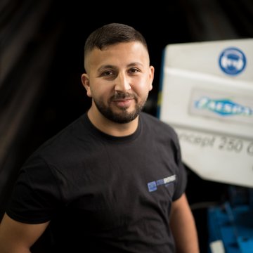 Mitarbeiter der Fertigung