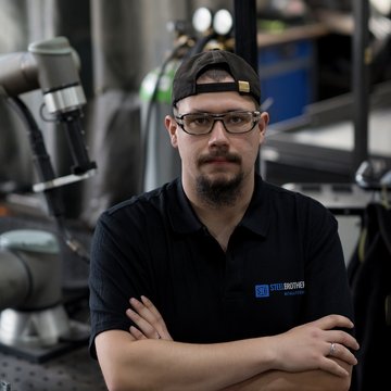 Mitarbeiterin im Team