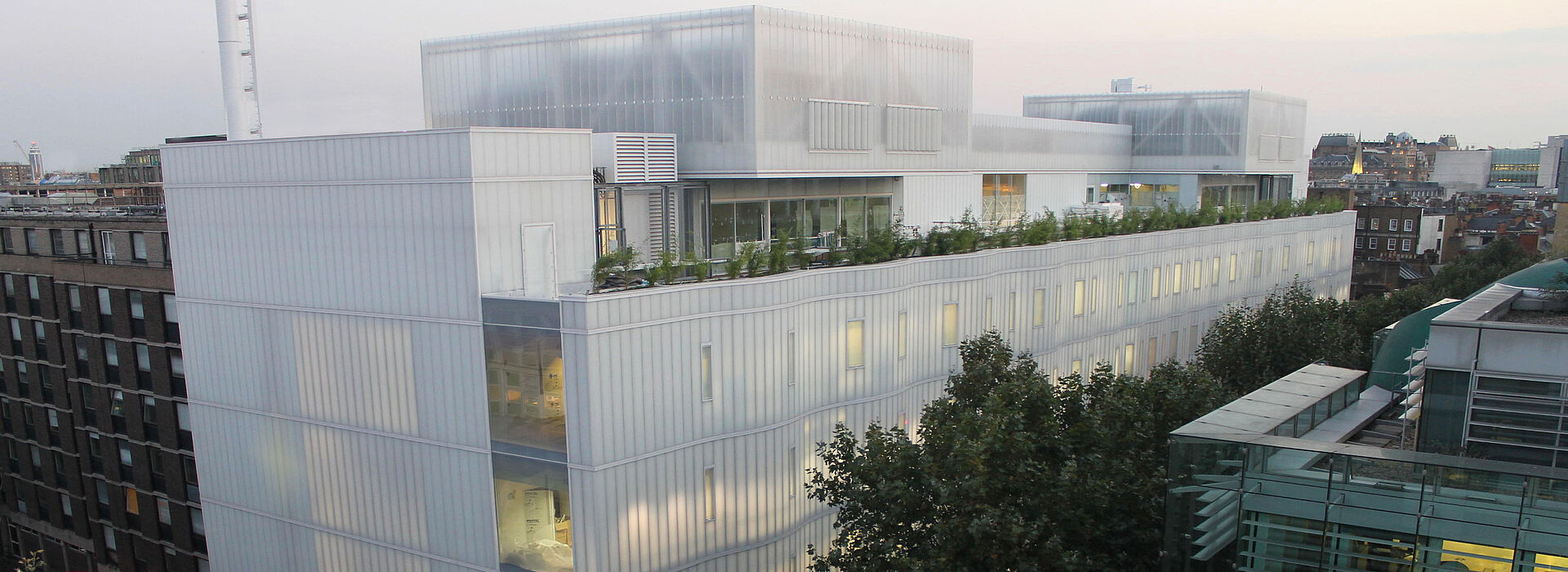 Sainsbury Wellcome Centre, London (Ian Ritchie Architects)