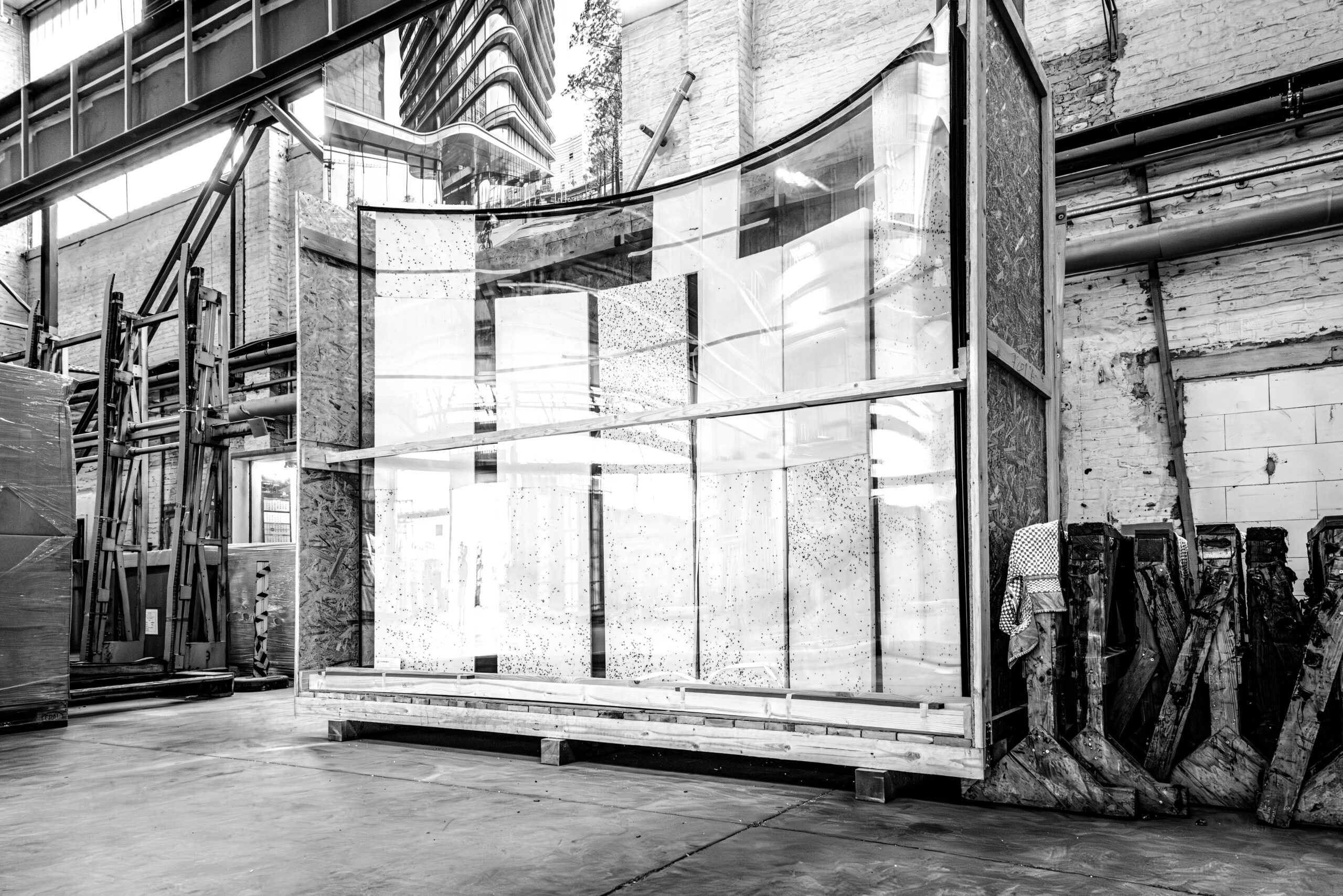 Glasfertigung im Betrieb