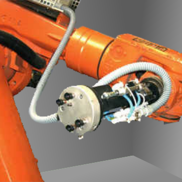 Roboterintegration Spritzgussmaschine