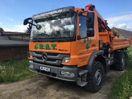 Mercedes-Benz Atego 1324 with trailer