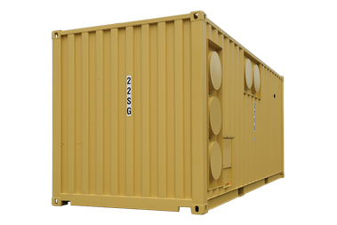 THC200 Luftheizzentrale (20ft-Container)