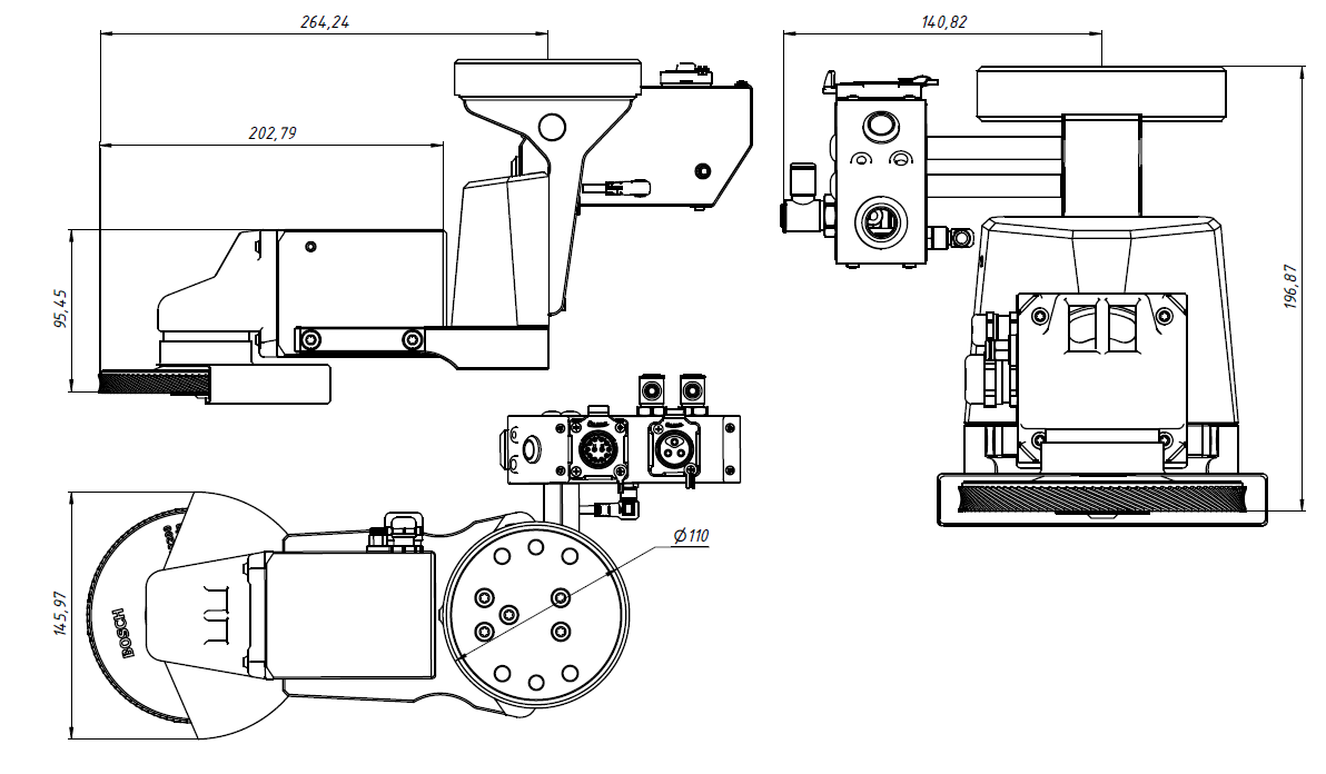 ERG-1500 – Technische Skizze