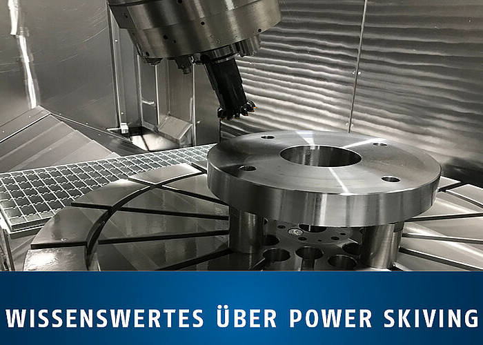 Power Skiving auf Multitasking-Bearbeitungszentrum