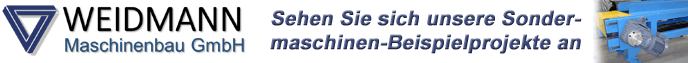 Beispielprojekte aus dem Sondermaschinenbau