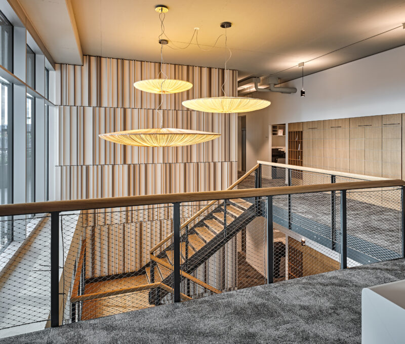 Wandverkleidung Opacc Campus Rothenburg