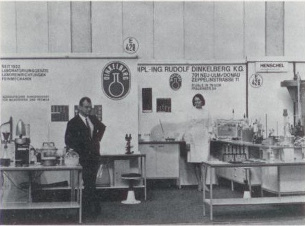 1969: Dinkelberg auf der DLG-Fachausstellung für Molkereitechnik in Frankfurt