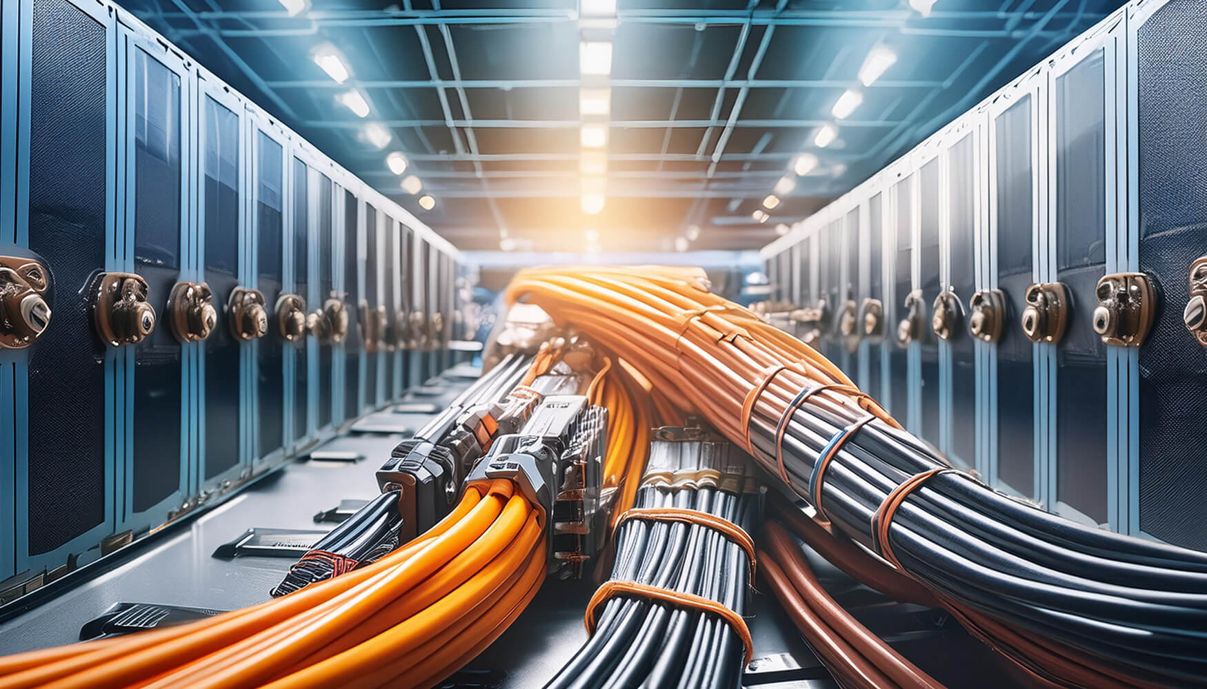 Systemverkabelung (Power, Data, RF, Control)