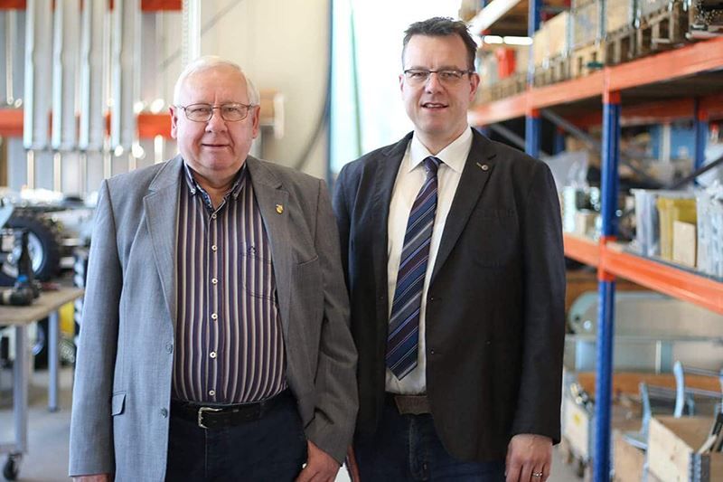 Gründer Hanns Schickling und Geschäftsführer Axel Schickling