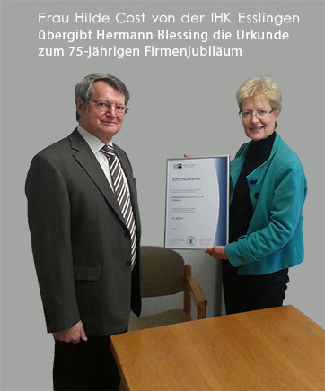 Jubiläum 75 Jahre Standort Ostfildern-Nellingen