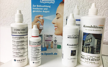 Kontaktlinsenpflege