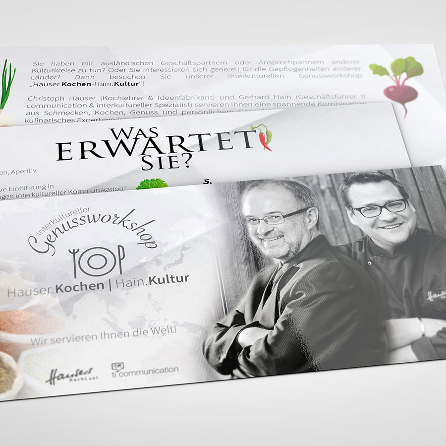 Einladungskarten und Druckgestaltung