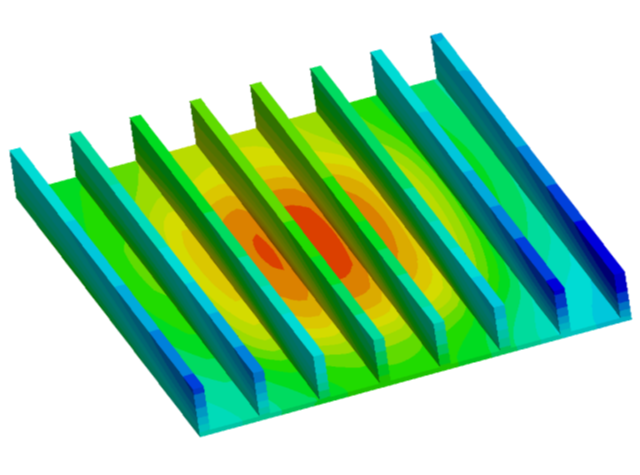 FEM-Simulation Elektronikkühlung