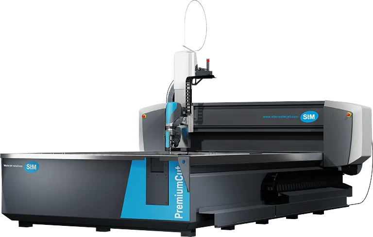 Premiumcut – Wasserstrahlschneidsystem mit Konfigurator