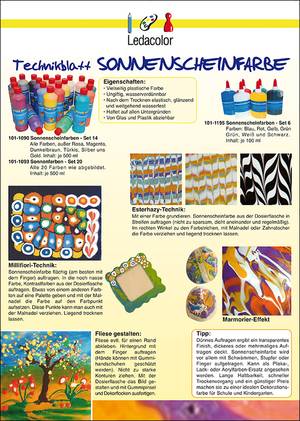 Sonnenscheinfarben-Set 20