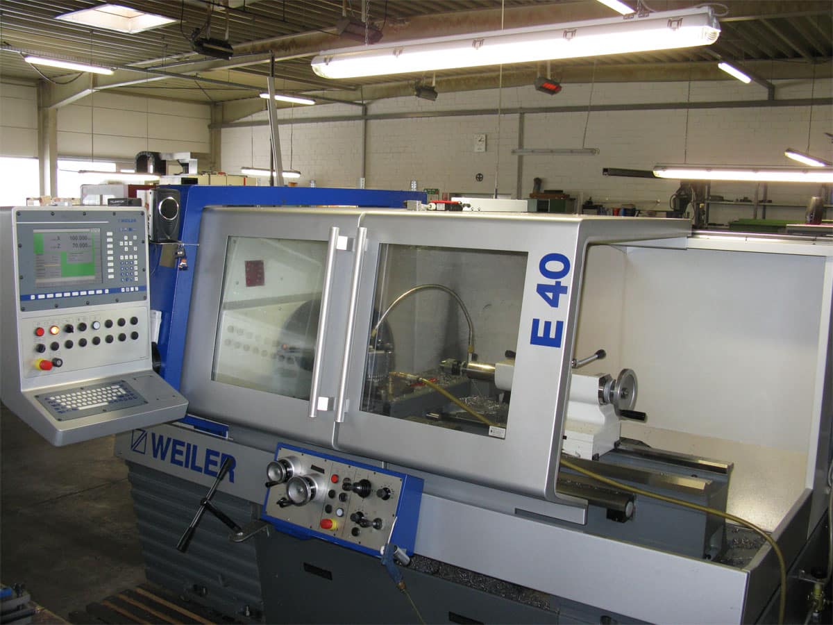 Drehbauteil auf Weiler E40