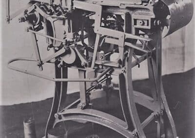 Malottennähmaschine aus den 1920er Jahren