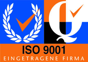 Wir sind ISO 9001:2015 zertifiziert
