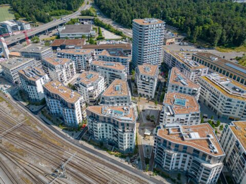 Sanitärinstallationen Wohnungsbauprojekt