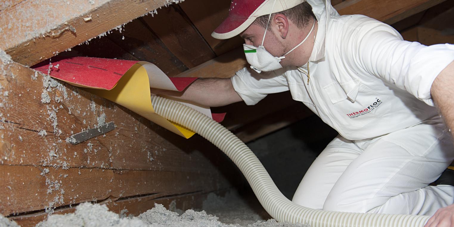 THERMOBAG-System zur Nachdämmung bestehender Dachflächen