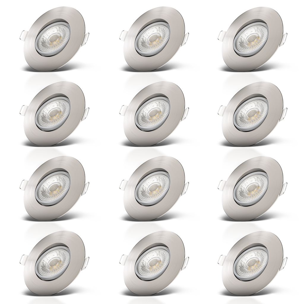 LED Einbaustrahler 12er-Set
