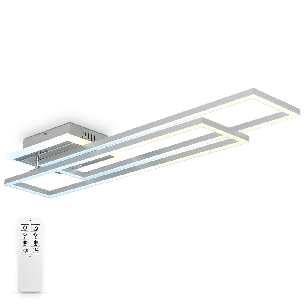 Deckenlampe LED 40W, dimmbar, CCT, Fernbedienung