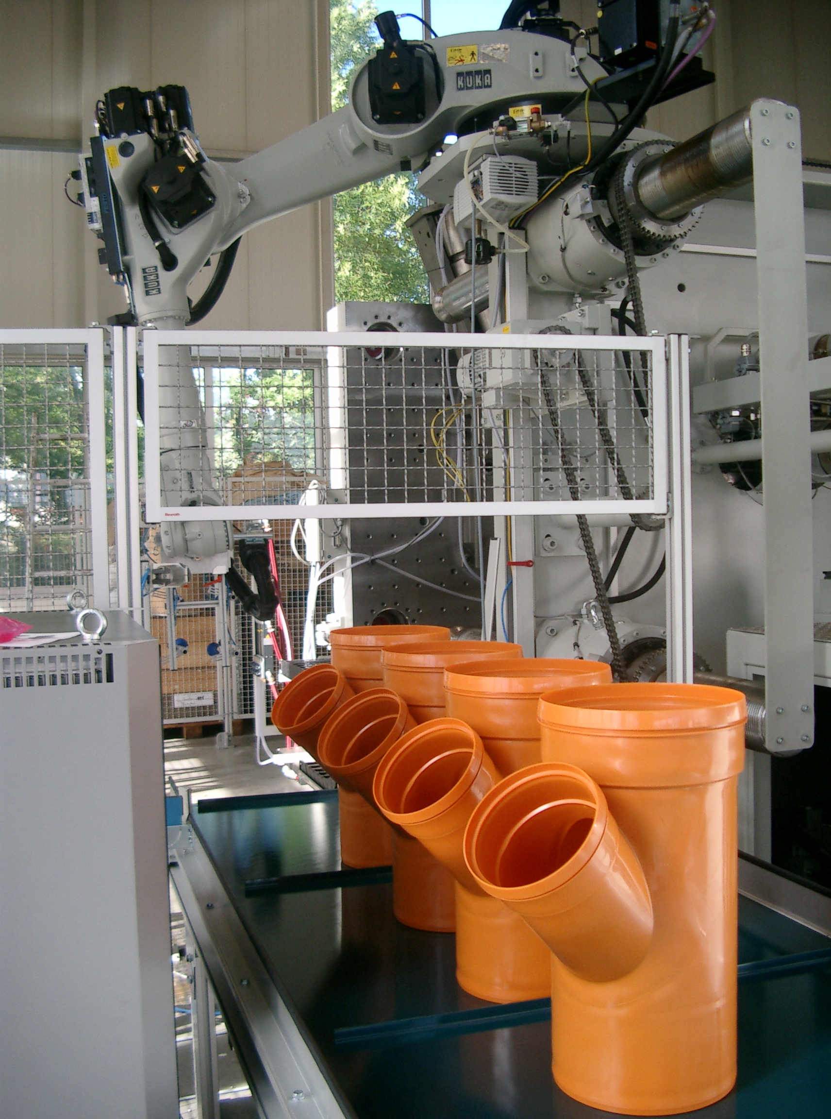 Roboterapplikationspaket SGM-Entladung