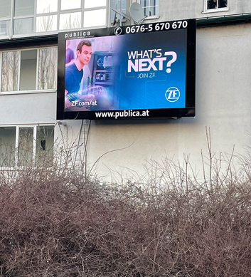 LED Display für Werbung