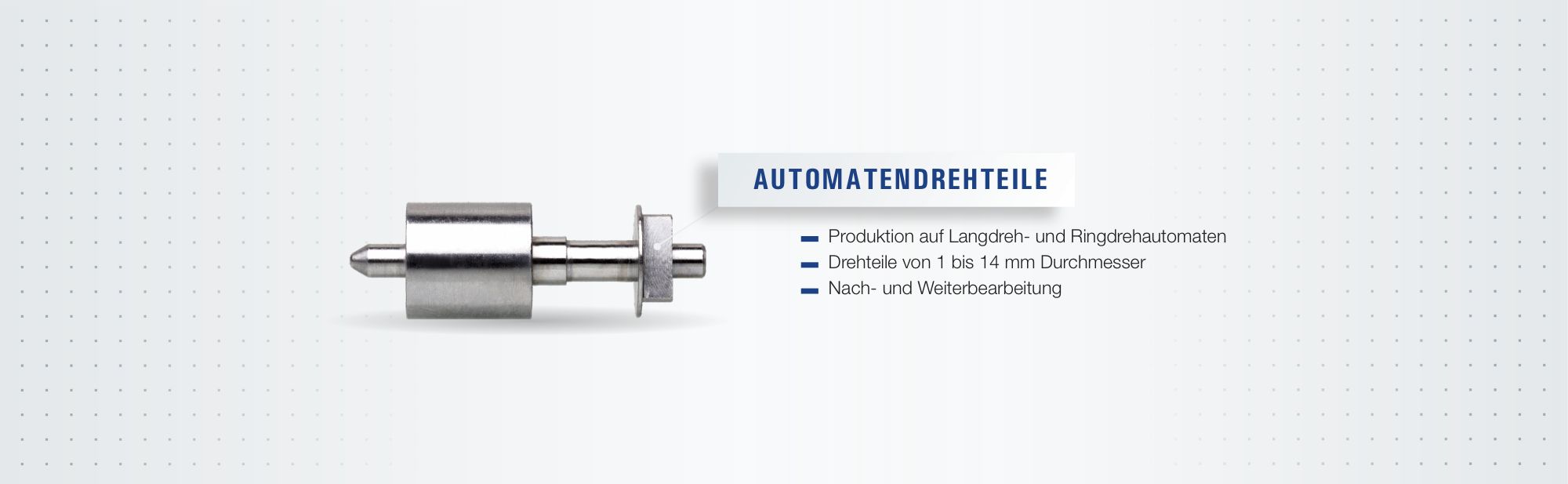 Feinmechanische Fertigung