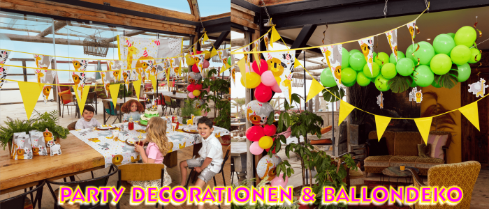 Partydeko und Ballondeko