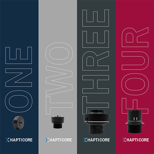 HAPTICORE One–Four, rotative Haptik-Aktoren