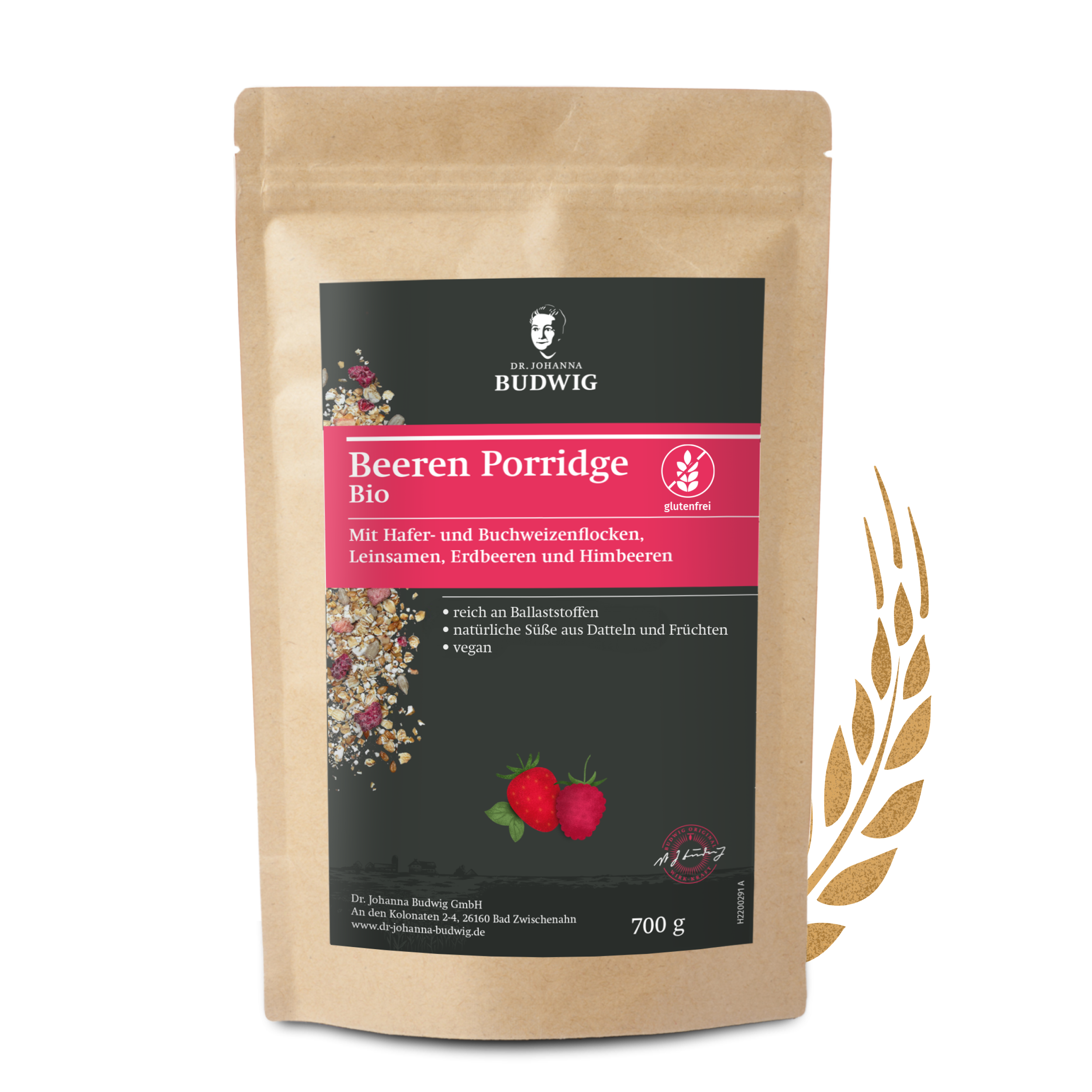 Beeren Porridge Packshot