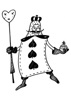 Spielkarten (Schnapsen-Blatt)