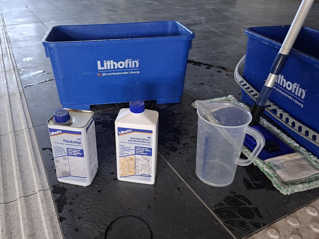 Fachgerechte Reinigung am Hauptbahnhof Ulm