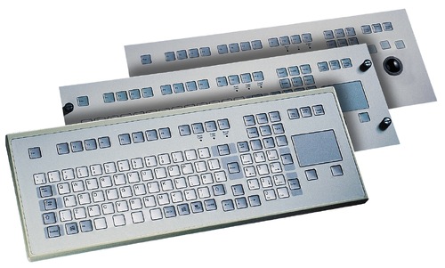 KFT-Serie Folientastatur IP65 mit Touchpad oder Trackball