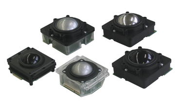 TW-Serie Industrie-Trackball zum Einbau