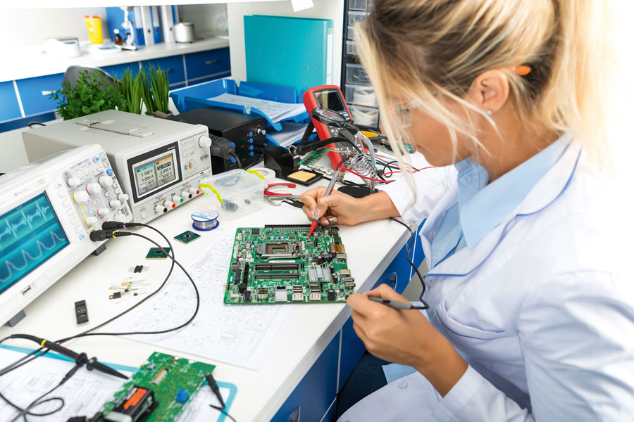 Know-how in der eigenen Fertigung