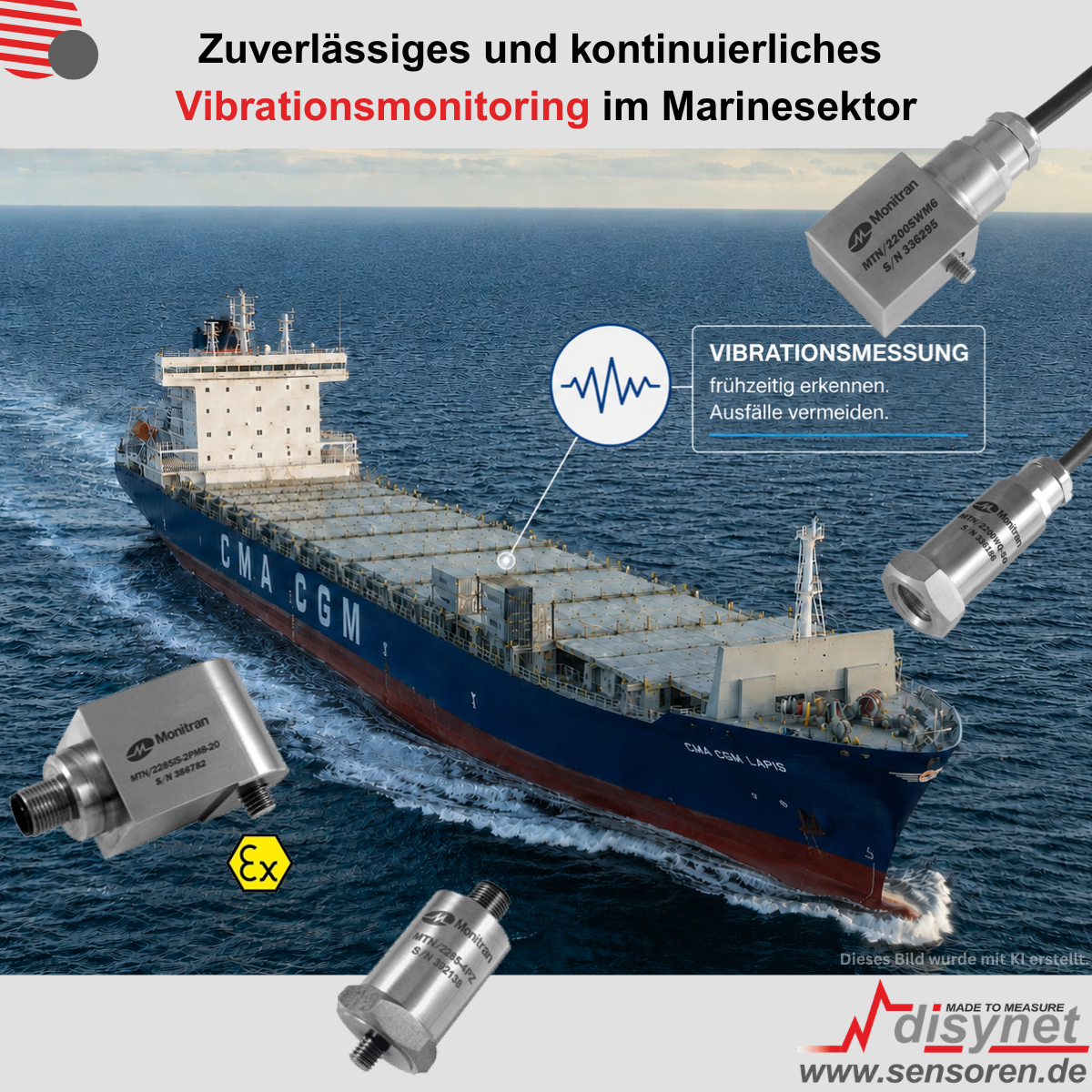 Vibrationsmessung im Marinesektor