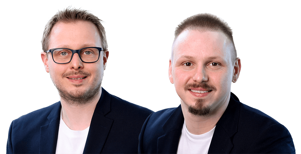Geschäftsführer Marcel und Pascal Marx