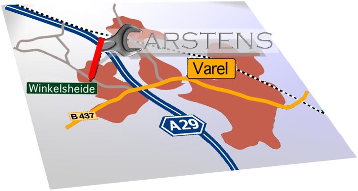 Standortkarte Varel-Winkelsheide