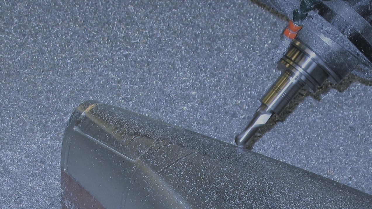 Gefrästes Bauteil